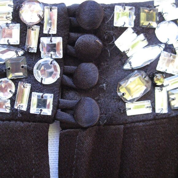 NWT French Connection Black Satin Dress - Picture 8 of 10